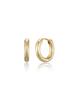 Lunne Silver 925 Dense Solid Ring Earrings #Lse101