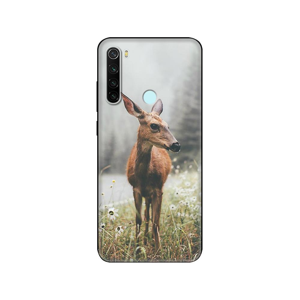 Für xiaomi Redmi Note 8T Hülle, Weiche Silikonhülle für xiaomi Redmi Note 8 Hülle T Fundas auf Redmi NOTE 8 PRO Coque schwarzes TPU-Case