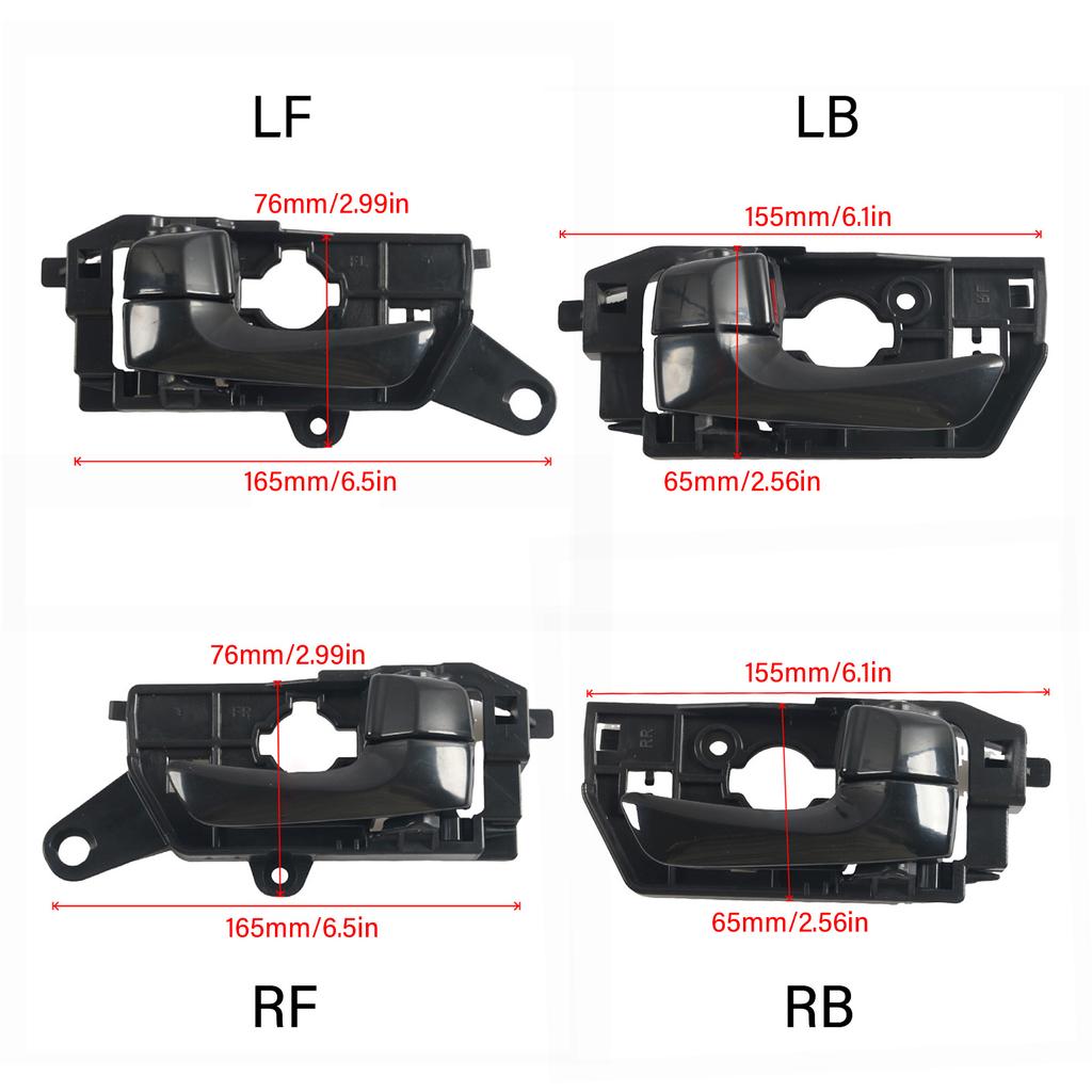 Vehicle Door Grip Enhances Wear Resistance Car Inner Door Pull Door Interior Handle Replaces 82610-3K520 Car Spare Part