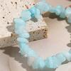 Naure Stone Turquoises  Beaded Choker Necklace For Women,  Irregular Bohemian Healing  Choker Jewelry