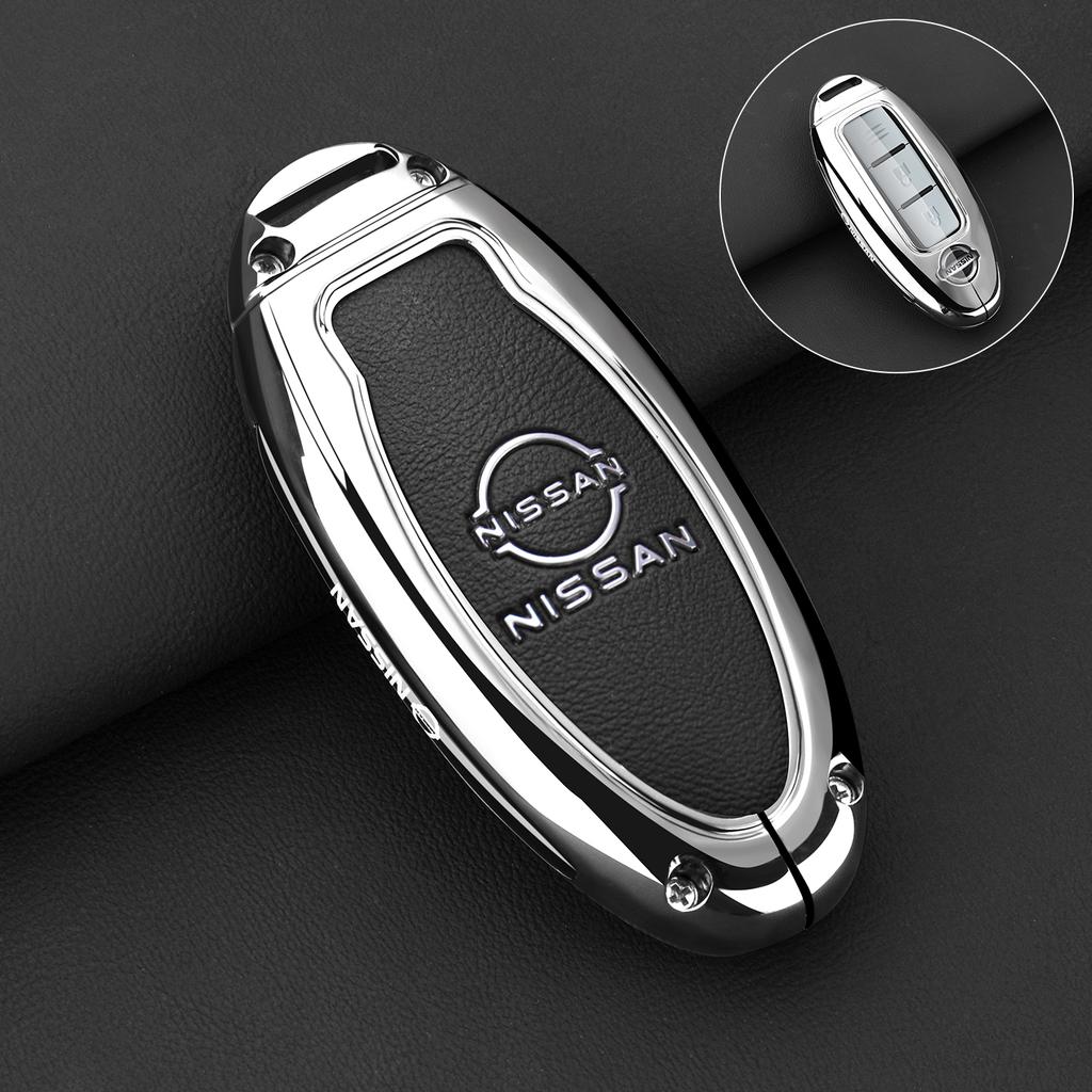 Zinc Alloy Car Remote Key Case Cover For Nissan X-Trail Kicks T31 T32 Qashqai Juke J10 J11 Tiida Altima Pathfinder For Infiniti