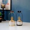 Home Fragrance Stand Incense Cones Holder Small Burner Incense Cones Stand Gold Color Nordic Backflow Incense Burner
