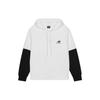 New Balance Sweatshirts Unisex White Hooded Moderate Regular (Unisex) Sweatshirts AMT13342 SST
