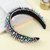 Imitation Pearl Hair Hoop Wide Heightened Headband Flexible Comfortable Fit Hair Hoop Hair Accessory