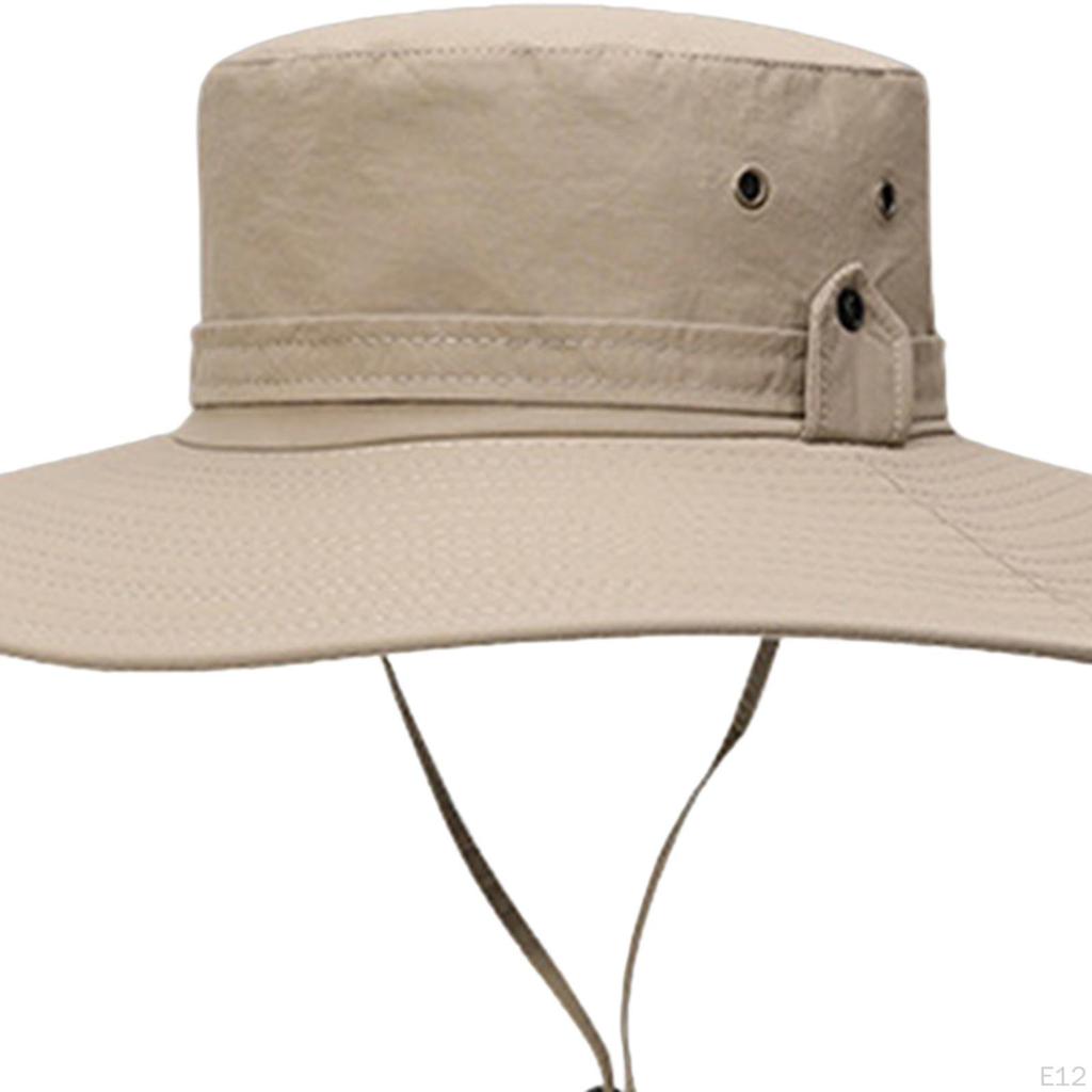 Bucket Hat Fishing Waterproof Breathable Lightweight Summer Casual Fisherman Sun Visor for