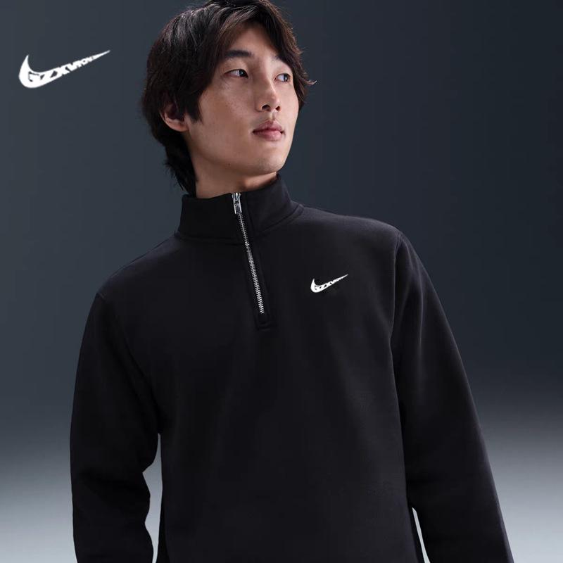 Men's Stand Collar Half-Zip Hoodie - Trendy Spring/Autumn Pullover Top