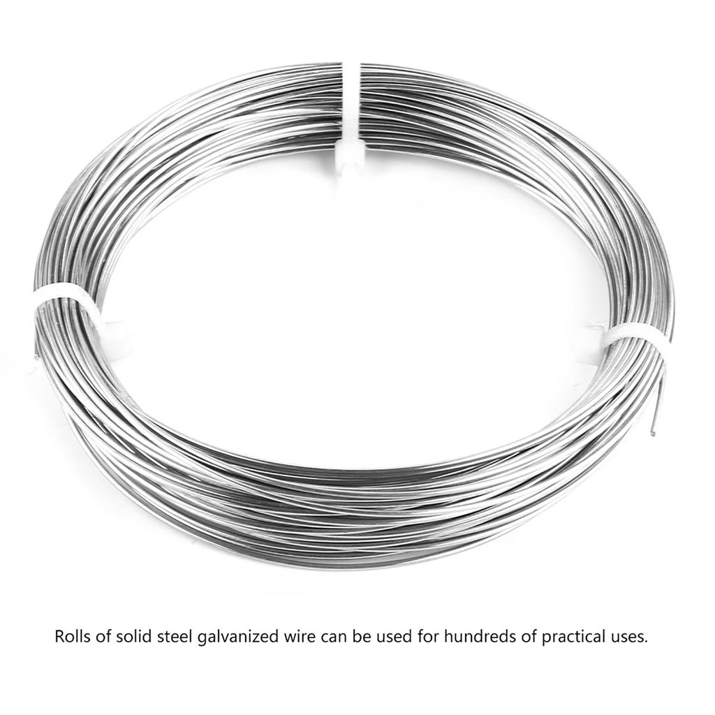 6-tommers sikkerhetstråd av høykarbonstål med vridningslåsing