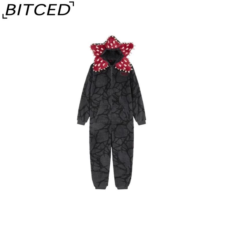 

BITCED Детский комбинезон с капюшоном для Хэллоуина и Рождества, для ролевых игр S