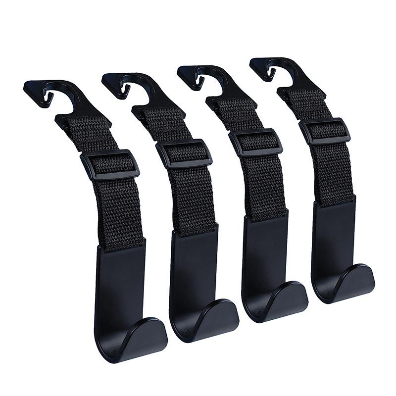 

The Multi-functional Fixed Frame of The Car Seat Headrest Webbing Hook and The Car Small Hook Are Adjustable