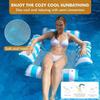4-in-1 Water Hammock Recliner, Inflatable Floating Lounge for Pool Beach, Pool Party Air Mattress, Cooling Mesh Seat