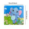 9pcs Kids Wooden Animal Puzzle Cute Cartoon Animal Puzzle Toys Early Educational Montessori Toys for Children