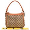 Auth GUCCI GG Canvas Shoulder Bag Beige Women's Handbag Gu5232cc Used