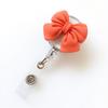 3D Flora Nurse Badge Reel Bow Flower Easy Pull Buckle Retractable Badge Holder  Hospital Use