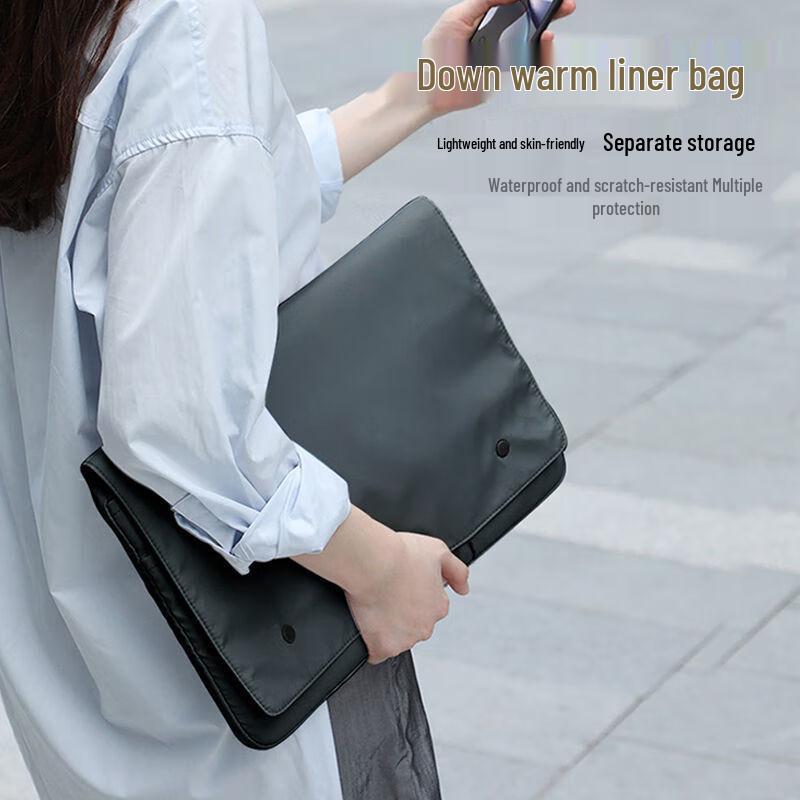 Minimalist Nylon Multi-Compartment Laptop & iPad Sleeve