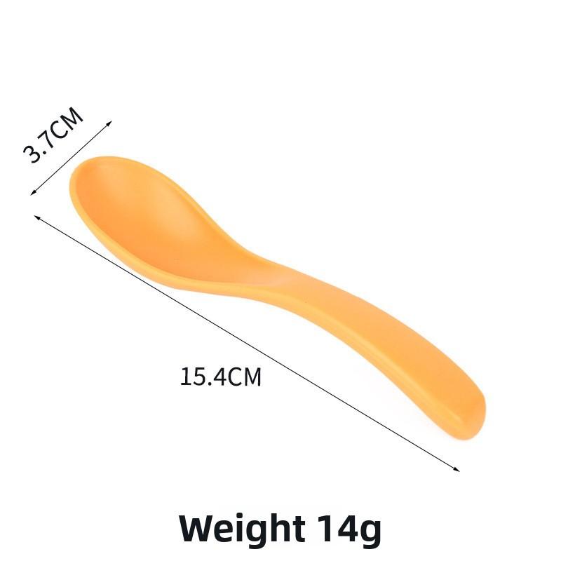 PP Plastic Spoons - Children's Eating Utensils for Baby Food, Soup Bowls for School Canteens, Student Soup Spoons, Ladles