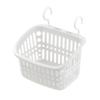 Wall-mounted Storage Basket Plastic Wall-mounted Storage Basket for Bathroom and ToiletSuspended Hanging Basket