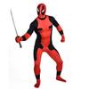 Sexy Cool Lady Deadpool Costume Spandex Women Red Fullbody Superhero Cosplay