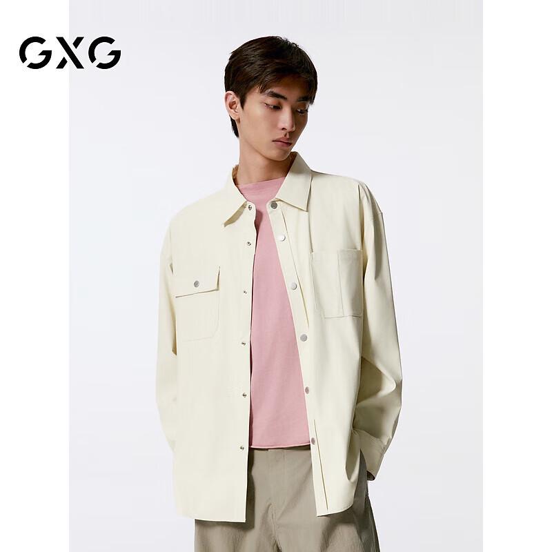GXG Men's Lapel Long-Sleeve Shirt