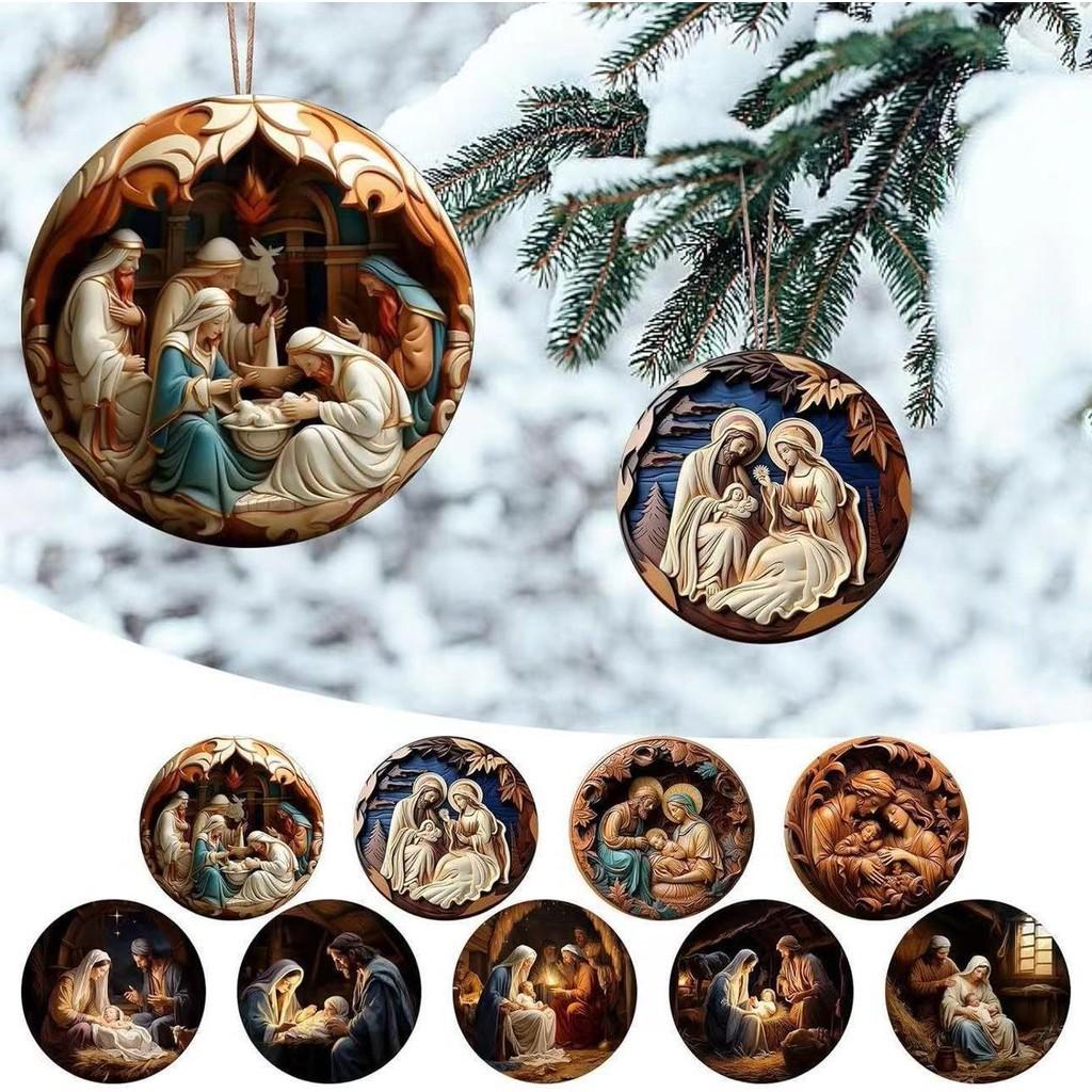 Stylish Baby Acrylic Birth Rearview Mirror Decorative Hanging Ornament For Cars