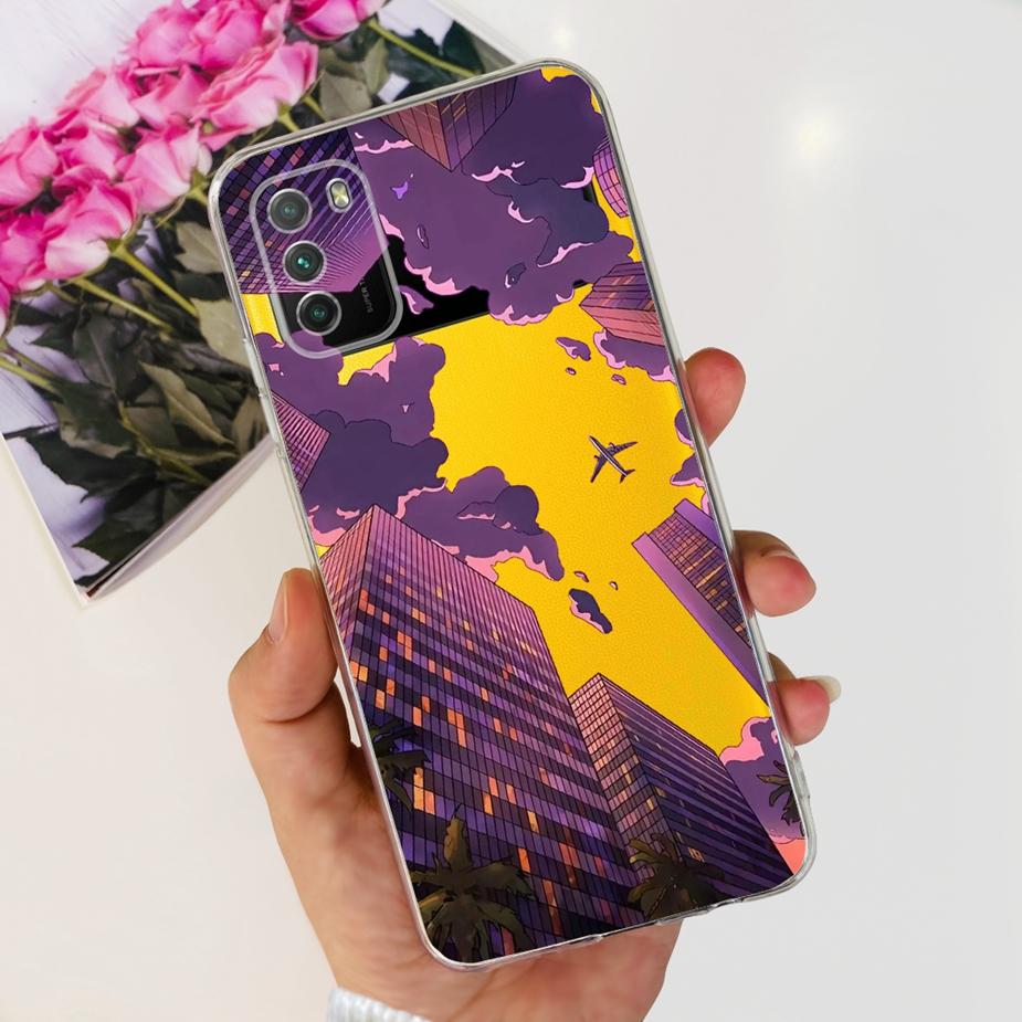 For Xiaomi Poco M3 Case PocoM3 Pro New Fashion Painted Cover Soft Silicone Phone Case For Xiaomi Poco M3 Pro PocoM3 Fundas Coque