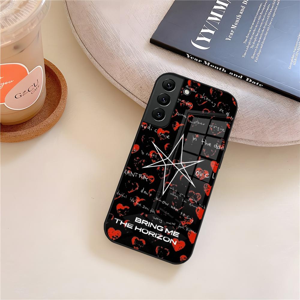 

Чехол для телефона Band B-BringS M-Me The H-HorizonS Стекло Для Samsung Galaxy S26 S25 S21 S22 S24 S23 S20 Ultra Fe Plus A16 A24 A55 A53 Galaxy S20 FE