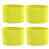 4PCS Elastic Captain Armbands Adjustable Sports Armbands Football Armbands  Team Training