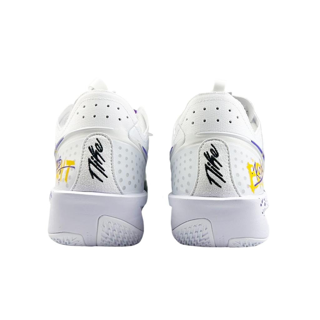 Nike G.T. Cut 3 Slip Resistant Slip Resistant Low top Basketball Shoes Unisex Purple Yellow Asian Version DV2918-102(Team373-)