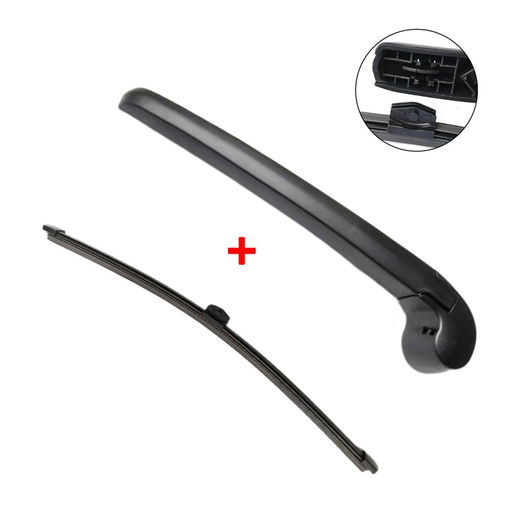 Rear Wiper Blade & Arm Set Kit For Bentley Bentayga 2016 Windshield Windscreen Rear Window