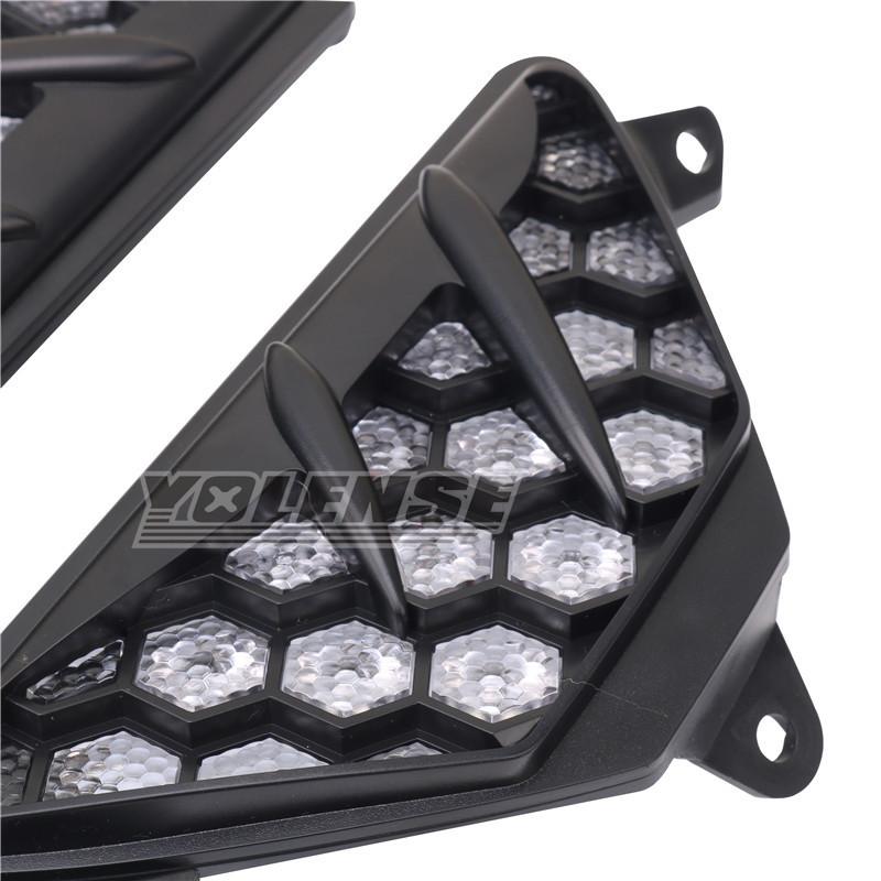Fit For 250/300/400 Motorcycle Front LED Turn Signal Indicator Flasher Light