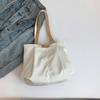 Large-capacity women's bags, new fashionable waterproof bags, portable shoulder large bags, casual and simple cloth bags.