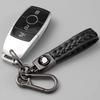TOUFEIYUAN Keychain, Stylish, Perfect for Car Keychains, PU Leather, Car Keychain, Lost Prevention, Unisex, Black