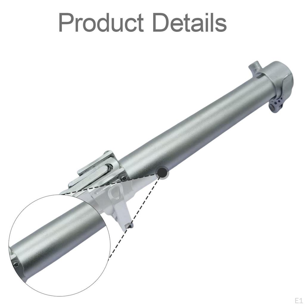 1inch 0.87inch Folding Handlebar Adapter 22.2mm Quill 25.4mm Clamp Length 34cm Quick Installation