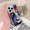 HSR Himeko Silver Plating Mobile Phone Case for iPhone 17 16 15 14 13 12 11 Air Pro Max Plus Colorful Cover