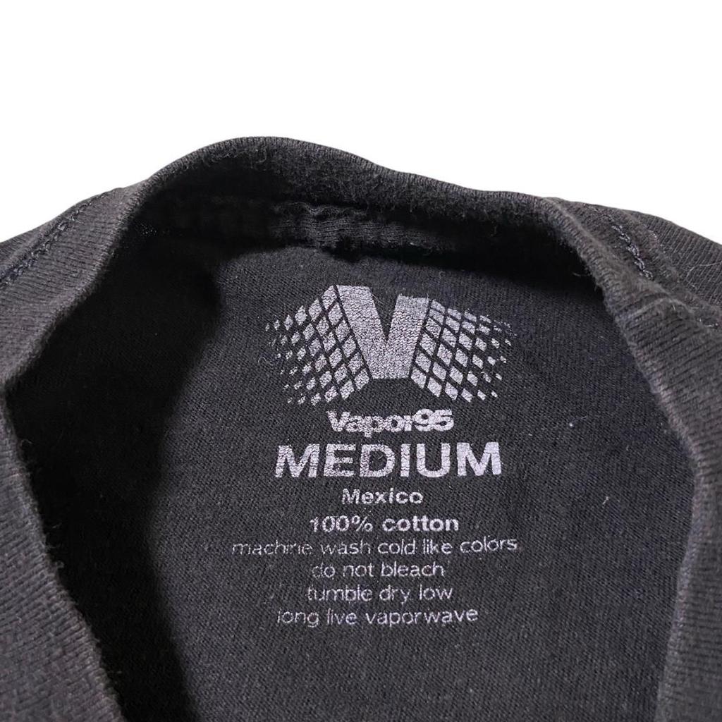 [USED] Vintage American Vampire Party Short Sleeve T-Shirt with Anime Print, I2251