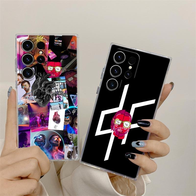 Singer PNL QLF Rapper Heart Clear Case For Samsung Galaxy S26 S25 S24 S23 Ultra S20 S21 FE S22 Plus S26 Ultra S25FE Phone Cover