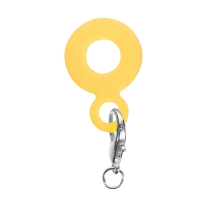 Hanging Straw Charm Silicone Cup Pendant Keychain Accessory Reusable Drinkware Charm Silicone Texture for Beverage