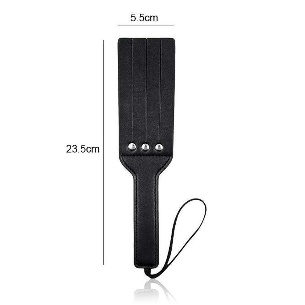 Bondage PU Leather Spanking Paddle Flirt Fetish Slave Flogger Whip Sex Toys  Adult Couples Valentine's Day