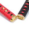 Samurai Sword Automatic Leather Shift Knob Universal For Lock/Button Transmission Cool Katana Gear Shifter Lever 150MM