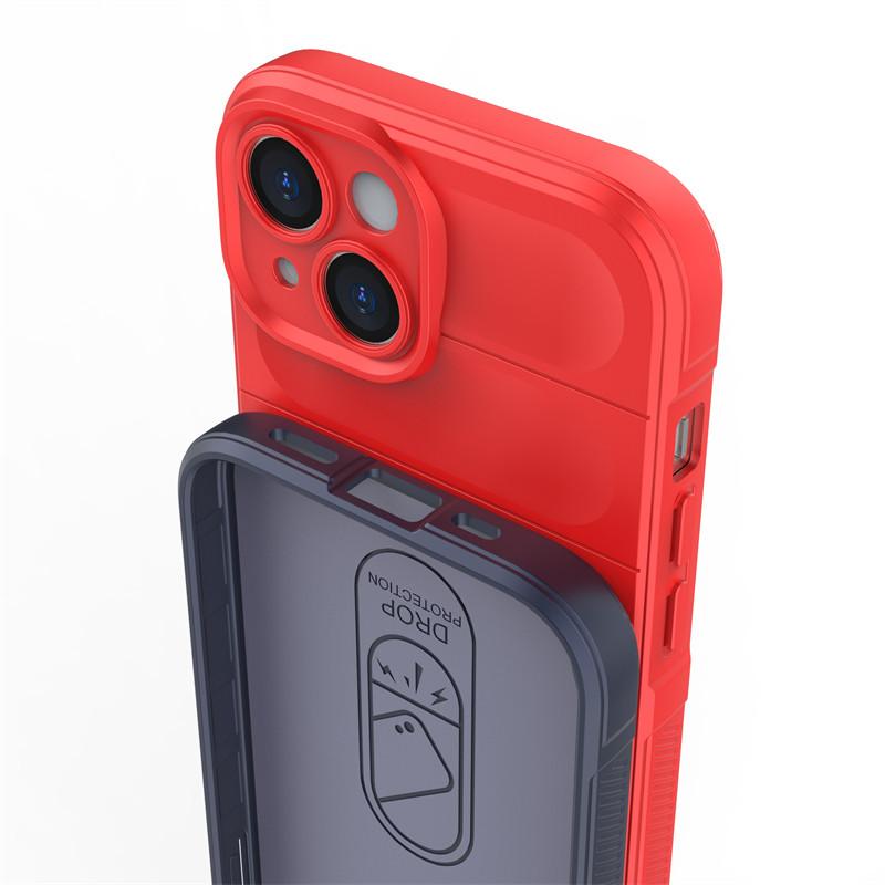 HATOLY For iPhone 15 Case iPhone 14 15 Plus 13 14 15 Pro Max Cover Shockproof Liquid Silicone TPU Protective Phone Back Cover