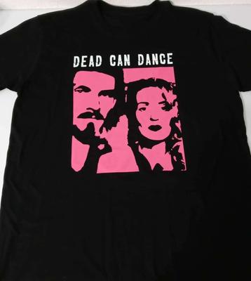Dead Can Dance Band Zwart Korte Mouw Katoen Maat S-4XL T-shirt PP214 Unisex T-shirt