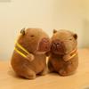 New Product Kapibala Series Plush Toys Fruit Backpack Capybara Doll Grab Machine Doll Doll