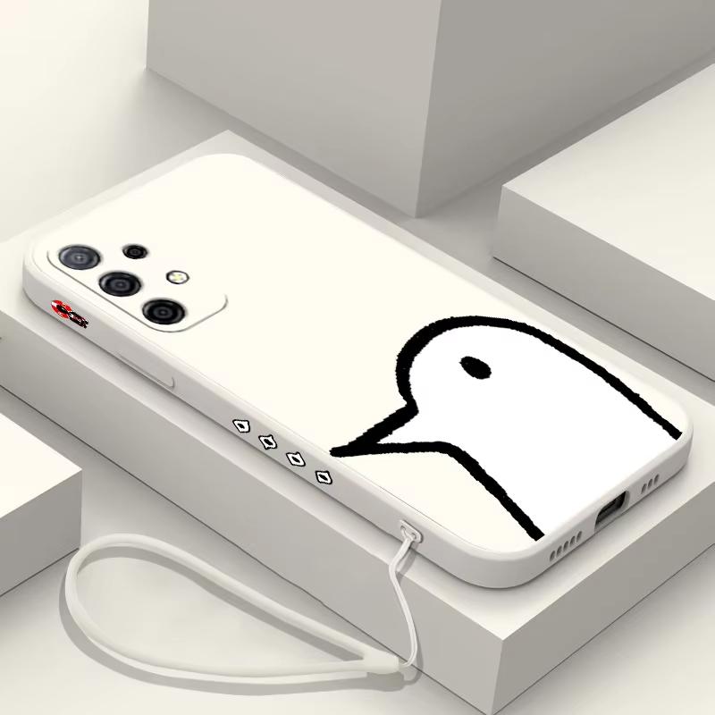 

Goodnight Punpun Phone Case With Hand Strap For Samsung Galaxy S10 S20 S21 S22 S23 S24 S25 FE Plus Ultra Note 20 Mobile Case Galaxy S24