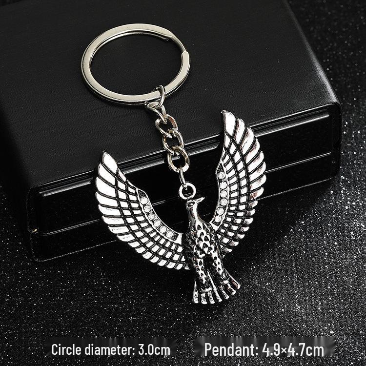 European & American Rock Guitar Keychain: Hip Hop Drip Oil Alloy Pendant Charm for Women's Bags