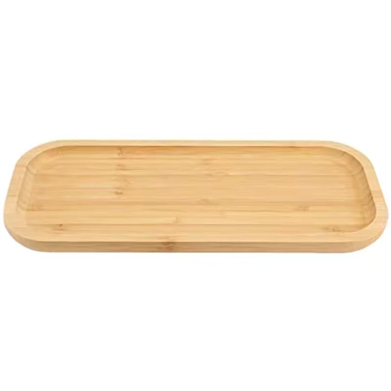 

Деревянный японский сервировочный поднос из массива дерева, чайный поднос, квадратная десертная тарелка, блюдо для закусок, фруктовая тарелка, для дома и кухни