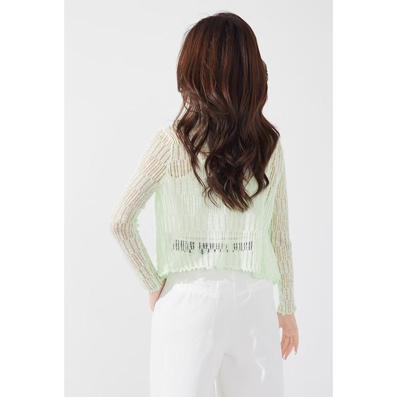 Aiyilian Women's Thin Knit Cardigan