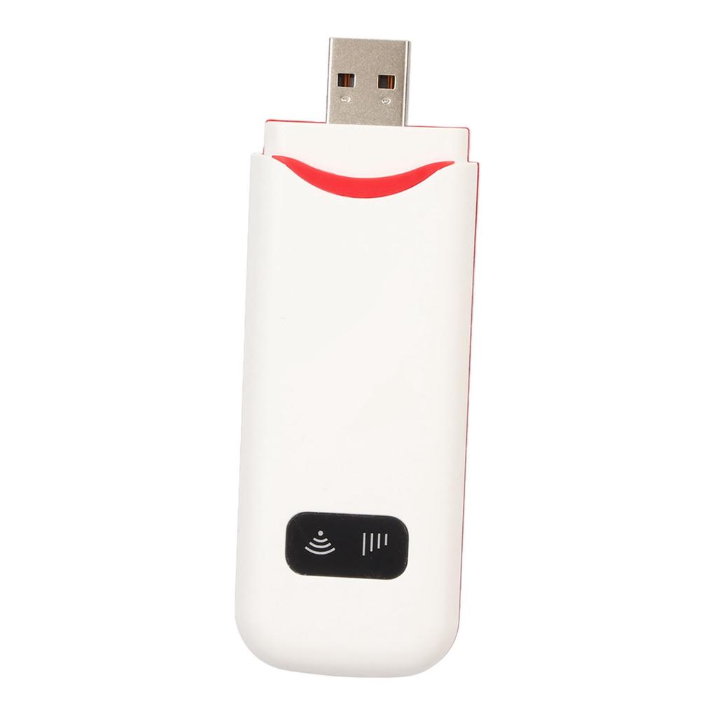 4G Mobile WiFi SIM Card Slot 300Mbps Unlocking Pocket Hotspot Device Wireless Network Router White