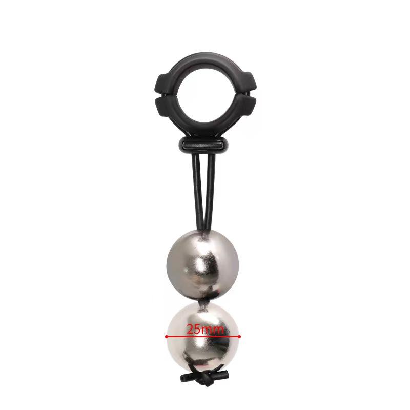 Obciążony Cock Ring Drop Ball Penis Heavy Nosze Penis Erekcja Powiększalnik prącia szkolenia Wisiorek