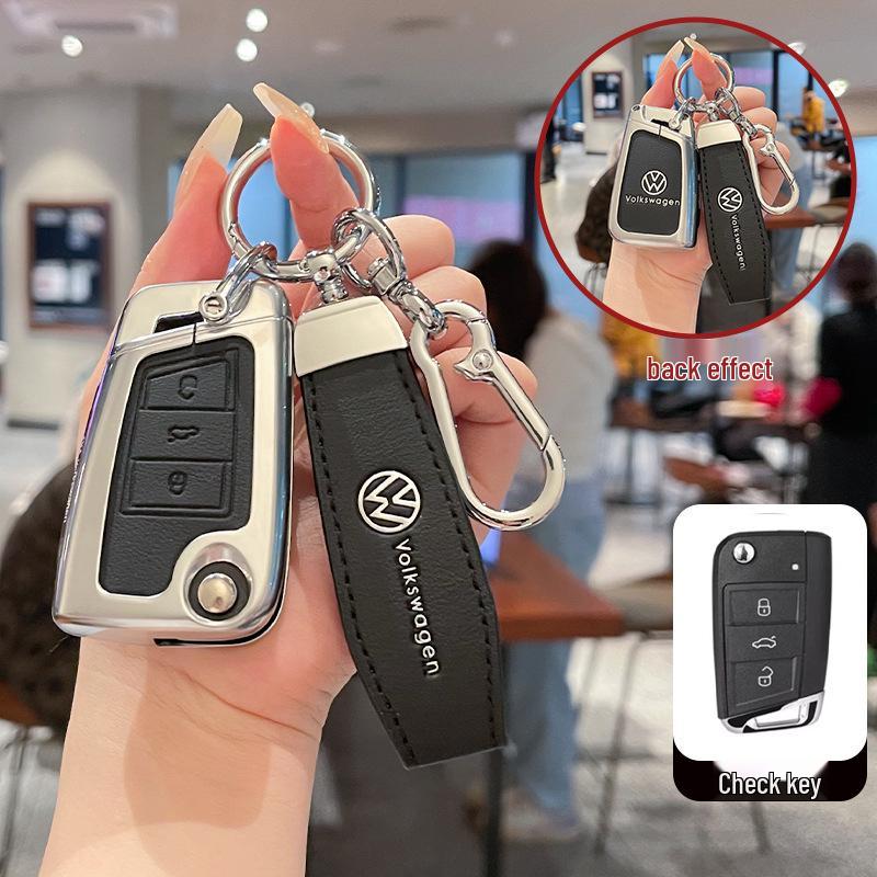 Volkswagen Key Covers for Sagitar, Bora, Tharu, Tayron, Lavida, CC, Passat, Polo, T-Roc