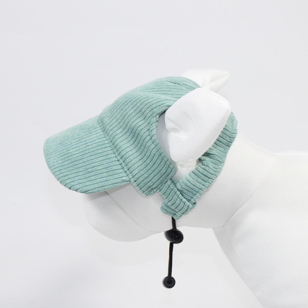 Dog hat leaking ears cute breathable sun protection pet sun hat Shiba Inu Corgi baseball cap