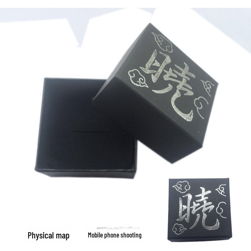 Sada prstenů Akatsuki Ninja: Itachi, Deidara, Pain, Sasori, Orochimaru Anime Collection